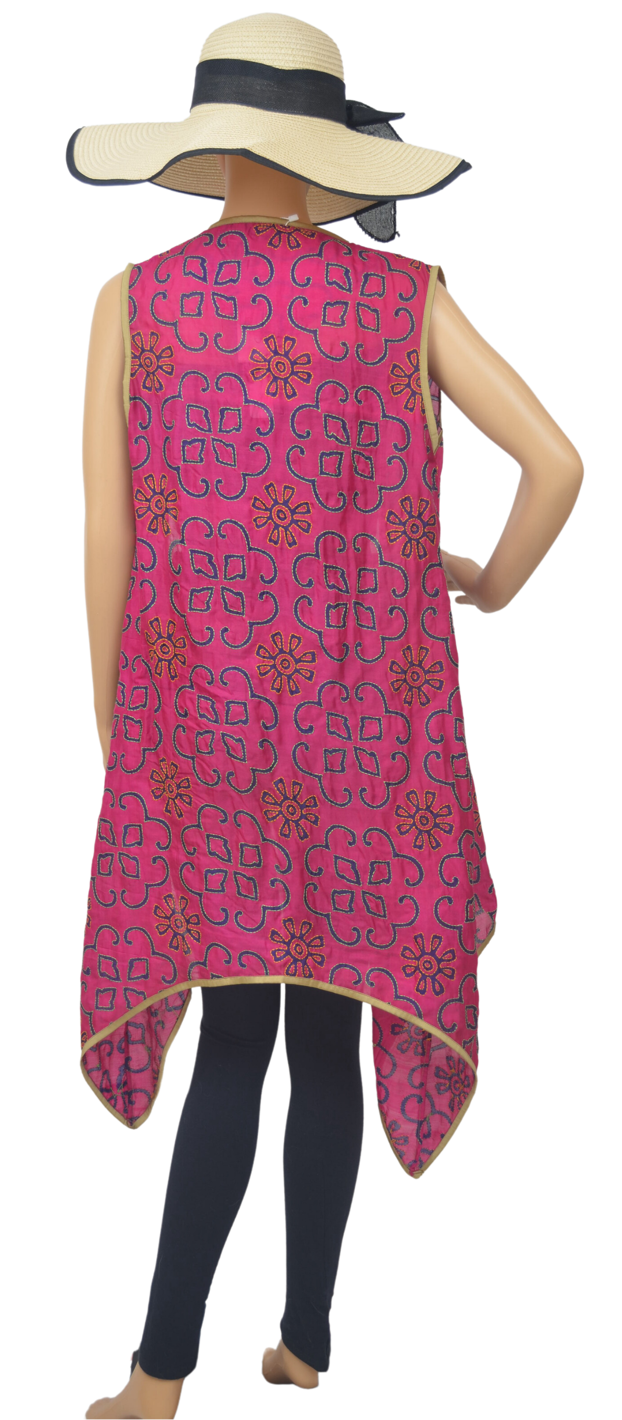 Nakshi Katha Cape Pink