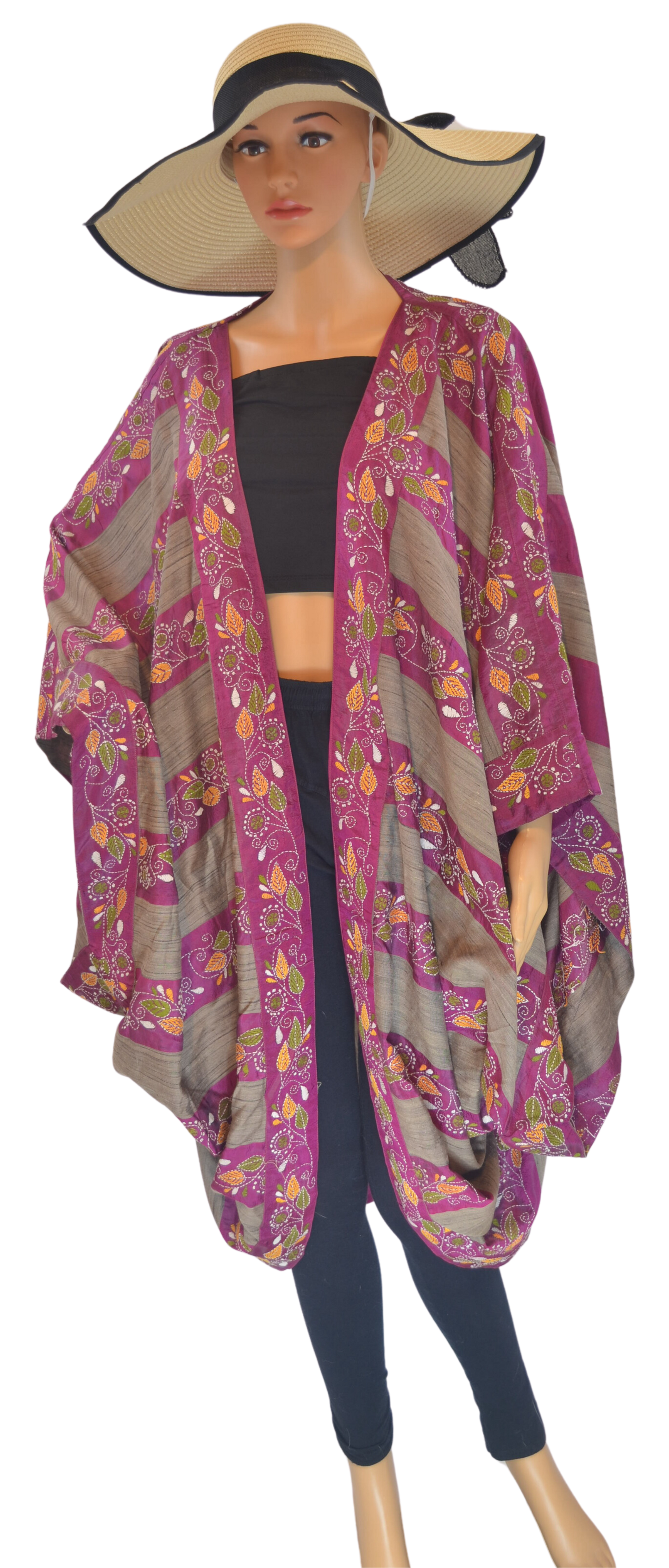 Nakshi Kantha Stylish U cape