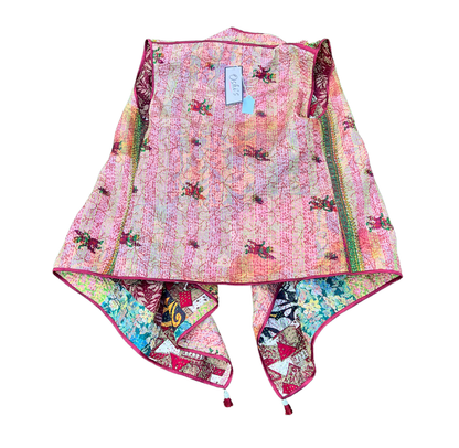 Baul Kantha Cape Jacket